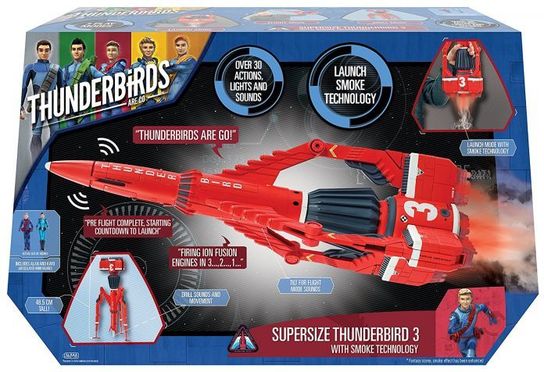 Thunderbirds Thunderbird 3 Supersize Playset