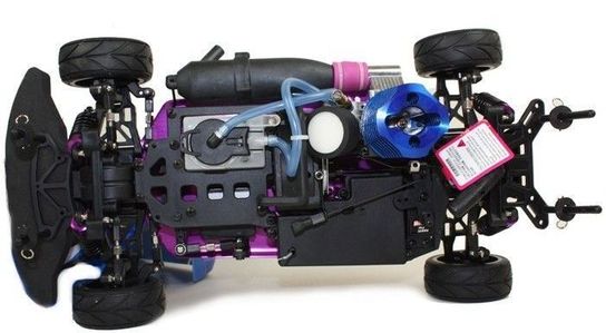 Radio Controlled Nitro Powered 1:10 Scale Mercedes DTM