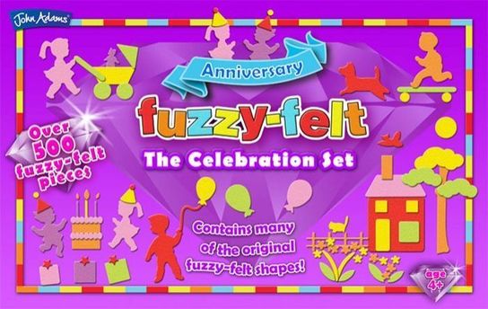 Fuzzy Felt 60th Anniversary Celebration Set