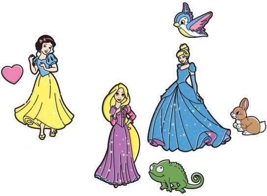 Disney Princess Jelly Stickers 9688