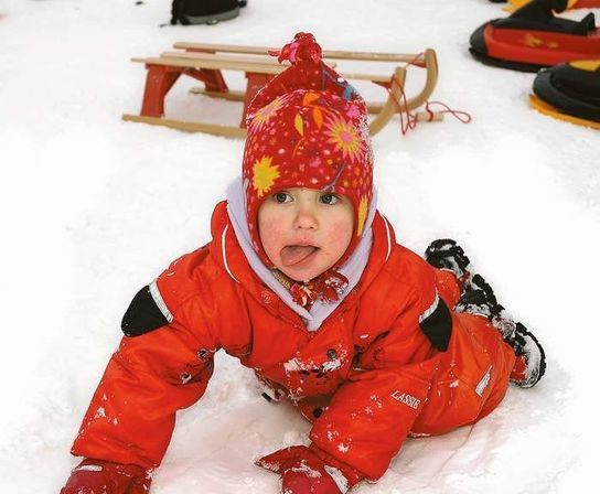 Lillehammer Mini Folding Wooden Toboggan