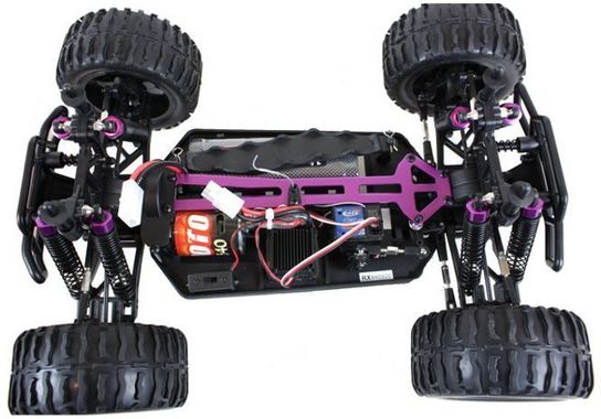RC 1:10 Car 4WD Battery Powered Off-Road Baja Buggy Splat Attack Green