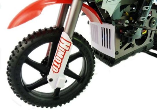 Radio Controlled Himoto RTR 1:4 Scale Motocross Bike Gyro Burstout Red