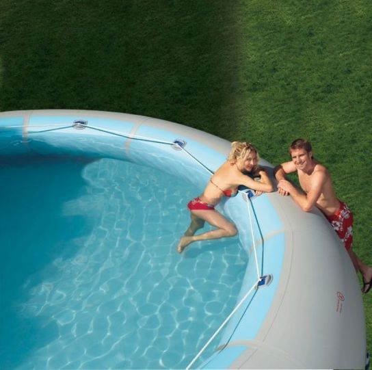 Hippo Original Rectangular Pool - 11.8m x 7.7m by Zodiac