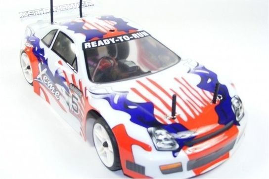 RC HSP Electric Powered 1:10 Honda Prelude Touring Car White