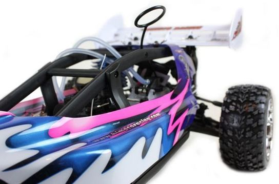 Radio Controlled 1:10 MEGA-P Nitro Powered 4WD Off-Road Buggy Blue