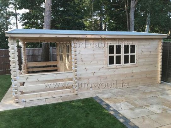 Manchester Log Cabin 4m x 5.9m