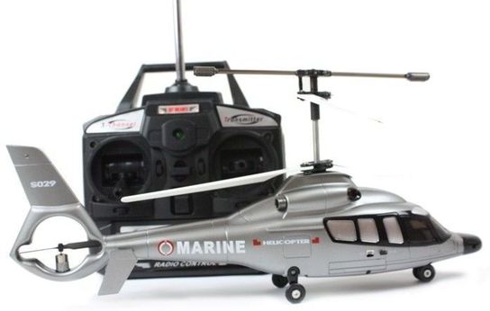 Radio Controlled S029 3 Channel Agusta Helicopter with Gyro