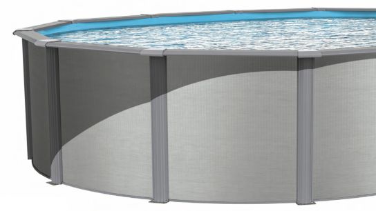 Garden Leisure Pacific Silvermist Oval Steel Pool - 16ft x 10ft