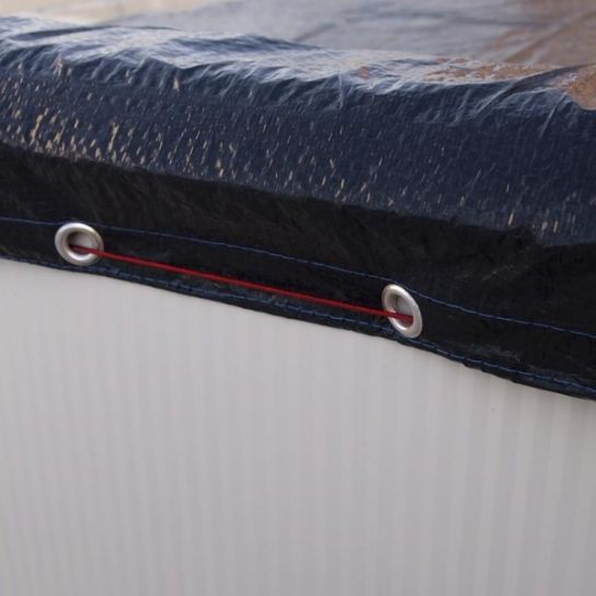 Winter Debris Cover For Splasher & Steel Pools- 5.5 x 3.66 Metre Oval ...