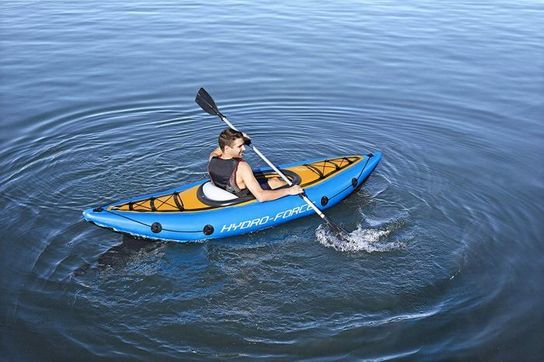 Hydro-Force 1 Person Cove Champion Kayak with Oar- 65115