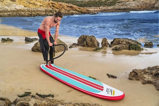 Bestway 65336 Hydro-Force 8ft Compact Inflatable Surf Board Set