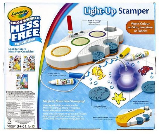 Color Wonder Light-Up Stamper by Crayola