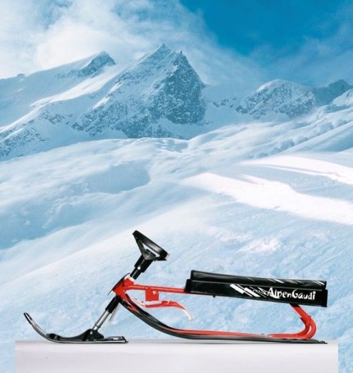 Snow Bike Red Sledge- Pallet Of 24