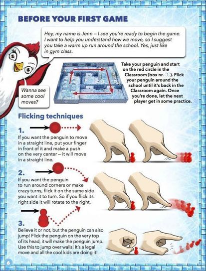 Ice Cool Flicking Action Dexterity Game