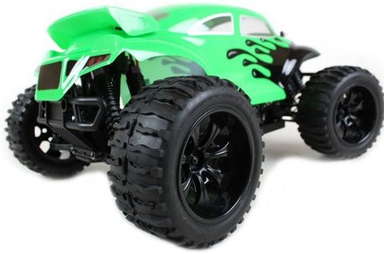 RC 1:10 Car 4WD Battery Powered Off-Road Baja Buggy Splat Attack Green