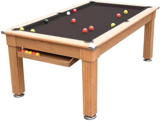 Traditional Diner Slate Bed Pool Table 7ft