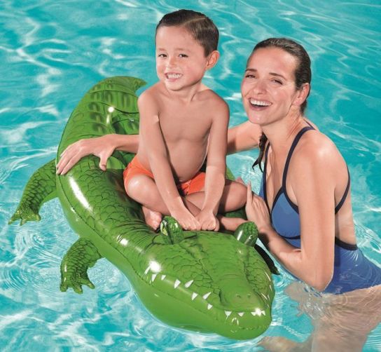 Crocodile Rider Pool Inflatable