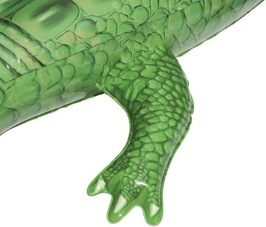 Bestway Inflatable Crocodile Pool Float Ride-On