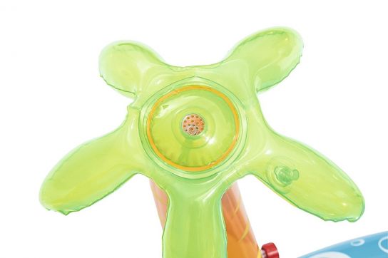 Inflatable Kids Water Play Center - Sea Life Paddling Pool with Multiple Activities by Bestway