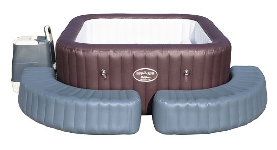 Lay-Z-Spa Inflatable Square Surround 174 x 40 x 35cm - 58466