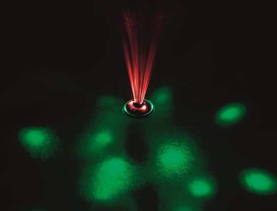 Floating LED Illuminated Water Fountain 18.5cm
