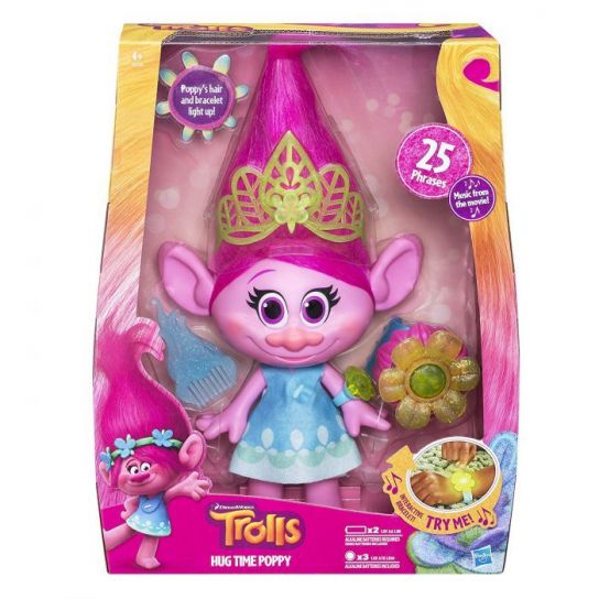 Trolls Dream Works Hug Time Poppy Doll