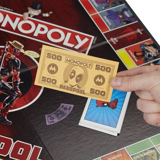 Hasbro Monopoly Deadpool Board Game
