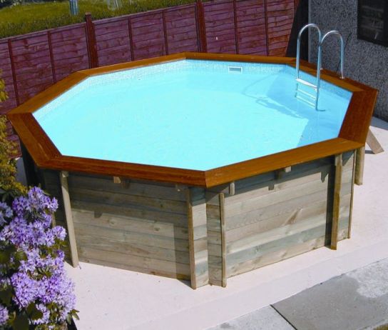 Octagonal Wooden Pool 4m Knightsbridge by Plastica