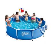 Summer Escapes Metal Frame Round Pool Set 10ft x 30
