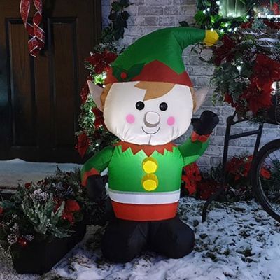 1.8m Inflatable Elf