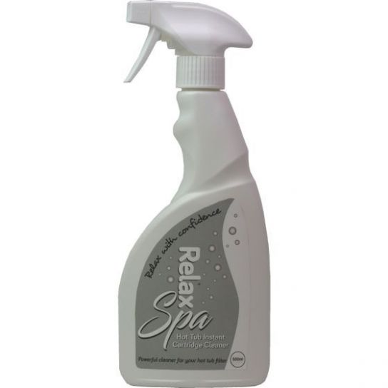 Cartridge Filter Cleaner Spray by Relax Spa 500ml