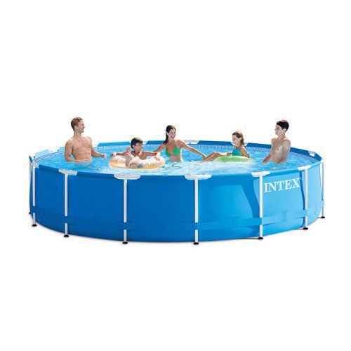 Intex Metal Frame Pool Package 15ft x 33" 28228UK Metal Frame Round